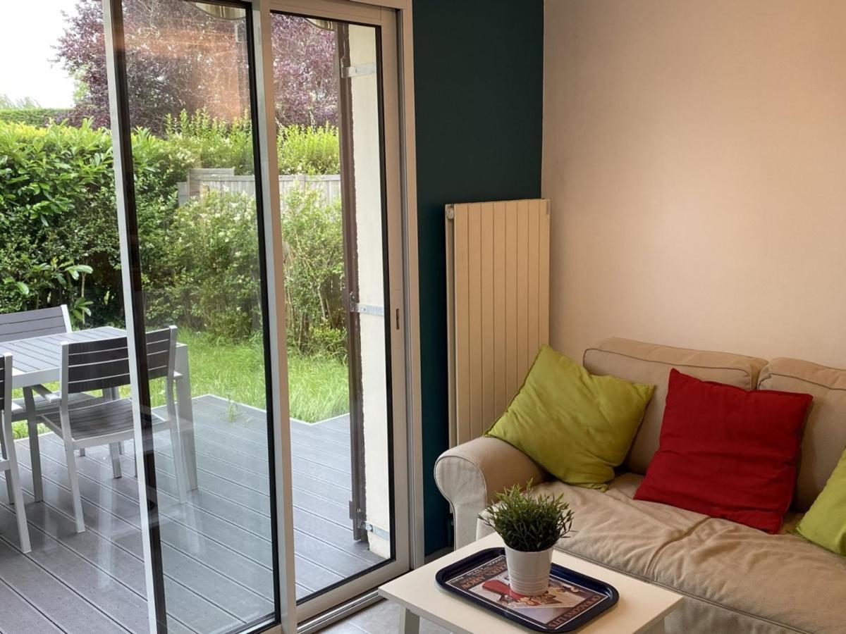 Charmant Cottage 2P Avec Jardin Et Wifi, A 2 Pas De La Plage De Cabourg - Fr-1-487-285 Exteriör bild